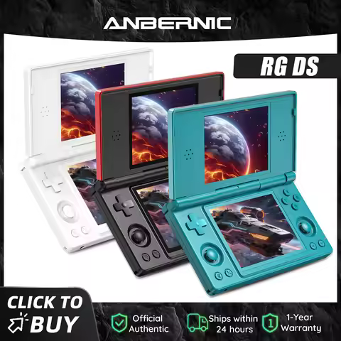 Anbernic RG DS Dual 4.0” IPS Screen Video Game Console Android 14 Support Dual Application On Split 
