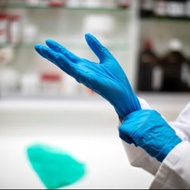 sarung tangan nitril isi examination nitril gloves handscoon