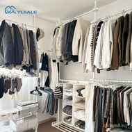 Wardrobe Open Bedroom Closet Home Walk-in Closet Steel Overall Rental Wardrobe Hanging Area Multi