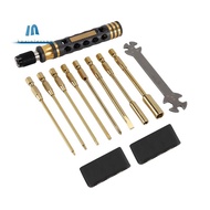 9 in 1 RC Tool Kit, RC Car Tool Kit RC Hex Driver Screwdriver Set for RC Car Hobby Tools