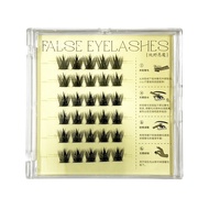 BQI Glue-free Pure Wild Demon Style false eyelashes [7612]