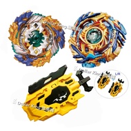 2X Burst Beyblade B-79 Drain Fafnir Game B-122 Geist Fafnir W/ Battle LR Launcher