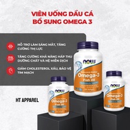 Omega-3 supplements - NOW Omega-3 1000mg Fish Oil, 180 EPA / 120 DHA - HT Apparel