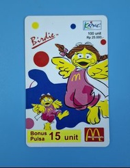 2000 印尼電話卡(麥當勞人物。小飛飛Birdie)
