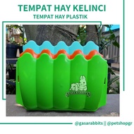 RABBIT HAY PLACE - HAY GRASS PLACE - RABBIT FEEDING PLACE - RABBIT HAY RACK - RABBIT HAY CONTAINER
