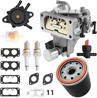 Carburetor for Kawasaki FH641V FH661V FH721V FX850V FH601V FX801V with 49065-0724 Oil Filter/Fuel pu