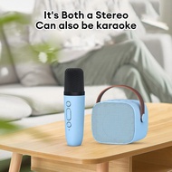 Handheld Microphone Portable Bluetooth Speaker Karaoke System DSP Noise Reduction Wireless Karaoke Machine Music Singing Party