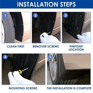 Exclusive 4PCS Car Mudguard Mud Flaps Splash Mud Guard Fender For Toyota BZ4X 2022 2023 Car Accessor