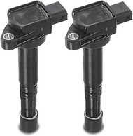 Frankberg 2x Ignition Coil Compatible with Accord VII CL CN 2.0L 2.4L 2003-2007 Civic VII Hatchback 