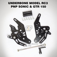 Underbone Sonic & GTR Model RC3 V.2 Footstep Underbone Honda Jupiter Sonic Honda GTR 150
