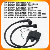24 Motorcycle 2 Parts Start Engine Ignition Coil For Tohatsu 25Hp M25c M25c2 M25c3 30Hp M30a3 M30a
