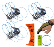 AirFly 6-Loops 5oz Crab Trap for Fishing Pole: Catches Dungeness, Rock & Blue Crabs, Made in USA