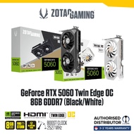 ZOTAC GAMING RTX 5060 TWIN EDGE OC 8GB Graphic Card - Black & White