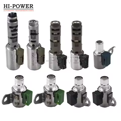 9 pcs A960E A960 TB-60NF TB65-SN Auto Transmission Solenoids Kit for Toyota Lexus 6-SPEED GS300 IS25