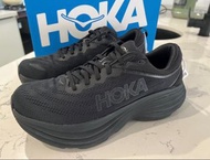 ✿HOKA ONE ONE Bondi 8邦代8長距離公路 低幫 跑步鞋 男款 黑色