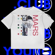 YOUNG.CLUB | THIRD SECONDS TO MARS 7 | OVERSIZE T-SHIRT 24S | UNISEX UNISEX UNISEX | GRUNGE | Y2K | 
