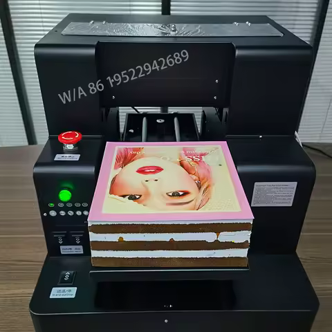 3D Food Printer Direct Print Pictures To Decoration Birthday Cake Topper Mobile App Edible Printer C