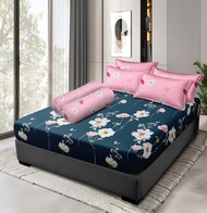 Lady Rose - Sprei King 180x200 Tinggi 20 Bantal 4 - Nadya