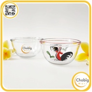 Mangkuk Kaca 150ml Bening Mangkok Mini Ayam Kecil Sambal KIG BIB