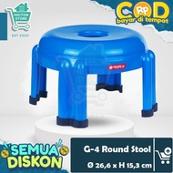 TOPTON Lion Star G-4 Round Stool Squatting Stool Short Chair Children Sitting Washing Clothes Dingkl