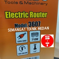 Promo 3607 Mesin Hand Trimmer Mini Profil Router Tangan Dudukan 1/4"