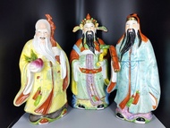 福祿壽三星瓷像
