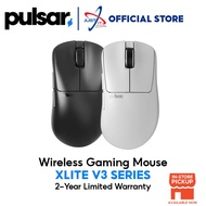 Pulsar XLite V3/XLite V3 Large/XLite V3 Mini Wireless Gaming Mouse - Black/White