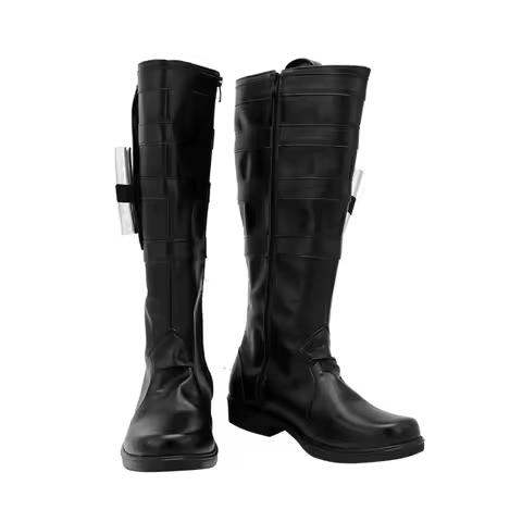 Cara Dune Cosplay Shoes Halloween Carnival Boots PU Leather Shoes Anime Cosplay Props Custom Made