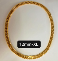 KayangKaya Japan Gold Necklace For Men Chain Stainless Steel( free box)