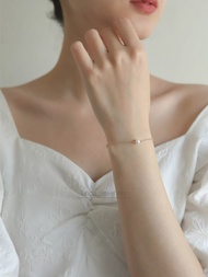 Natural Freshwater 14k Gold-plated Bracelet