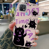 Casing hp For OPPO A15 A15s A35 4G Case New! Kesing cover Cesing round fat Kasing Silicone Softcase 