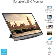 ASUS ZenScreen 15.6” Portable Display Screen USB Type-C Monitor MB16ACE mb16AC IPS Eye Care Lite Smart Case