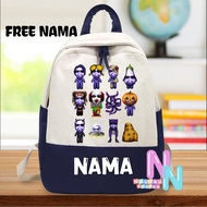 AO ONI GAME KIDS BACKPACK FREE NAME PRINTING