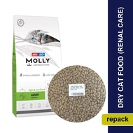 MOLLY Repack 800g Light & Sterilised Adult Salmon Renal Care Cat Food