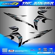 221 STRIPING STICKER MOTORCYCLE YAMAHA JUPITER Z1