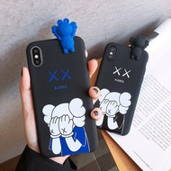 VIVO X51 X5pro Xplay5 Xplay6 X6 X7 X9/X9s X20 X21i X23 X27 X27pro kaws rubber phone case