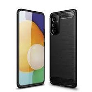 Samsung A82 5g Softcase fiber Carbon Case - Black