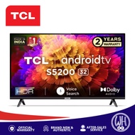COD TCL 32S5200 32 Android Smart TV with Free Wall Bracket and Voice Remote