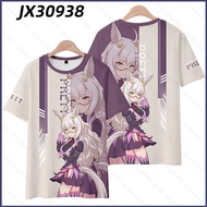 Uma Musume Biwa Hayahide 3D Design Summer T-Shirt