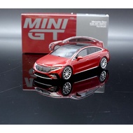 MASH Ready Stock Special Price Mini GT 1/64 Mercedes-Benz EQS 580 Red Left Driver #970