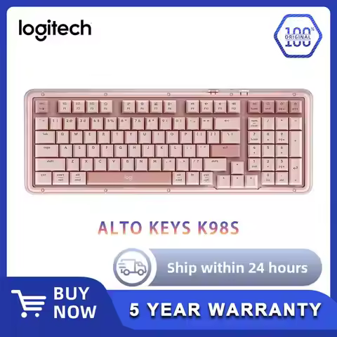New Logitech K98S mechanical wireless keyboard ALTO KEYS AI customized Bluetooth office gaming keybo