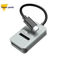 M.2 NVME to Type-C USB 3.1 Adapter Type-C M2 PCIE NVME SSD Adapter Tool-Free Supports2230/42/60/80/2