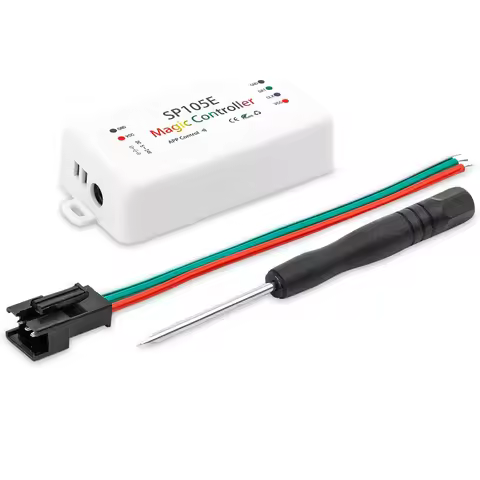 Wireless Bluetooth Controller SP105E IOS/Android APP for WS2811 WS2812B WS2815 WS2813 WS2801 SK6812 
