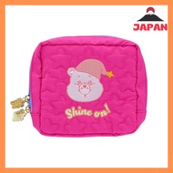 Sun-Star Stationery Care Bears Pouch Quilted Fabric Pink S2334810