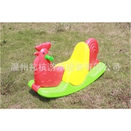 HY&amp; Kindergarten Amusement Equipment Children Outdoor Community ParkPEPlate Spring Rocking Horse Children's the Hokey Po