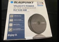 現貨優惠價全新BLAUPUNKT XLF320AW 鋁合金外殼 11吋藍點主動式重低音 備胎式非中道 jl zapco