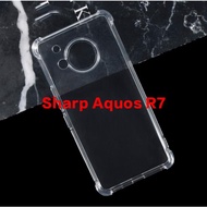 Soft TPU Case For Sharp Aquos R7 Silicone Phone Protective Airbag Shockproof Back Shell Case