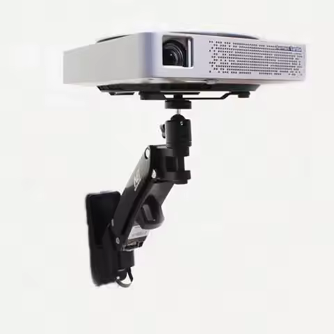 DL-F12PR 3-7kg ALUMINUM Universal Gas Spring Gas Strut Tilt Projector Bracket Ceiling Mount Rack