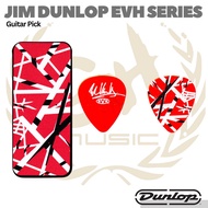 Jim Dunlop EVH Series Guitar Pick Tin - Pik Guitar Bass contents 6 - Red