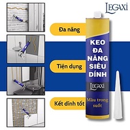 Keo đa năng dán gỗ đá hoa cương gạch men sứ tường cầu thang sàn chống nước chịu nhiệt chịu tải lực L